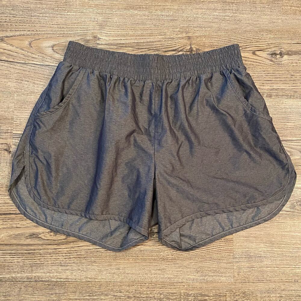 Lija Gray Running Shorts Athletic Workout Active Gym Women's size Medium